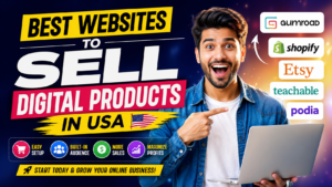 Best website to sell digital products in USA